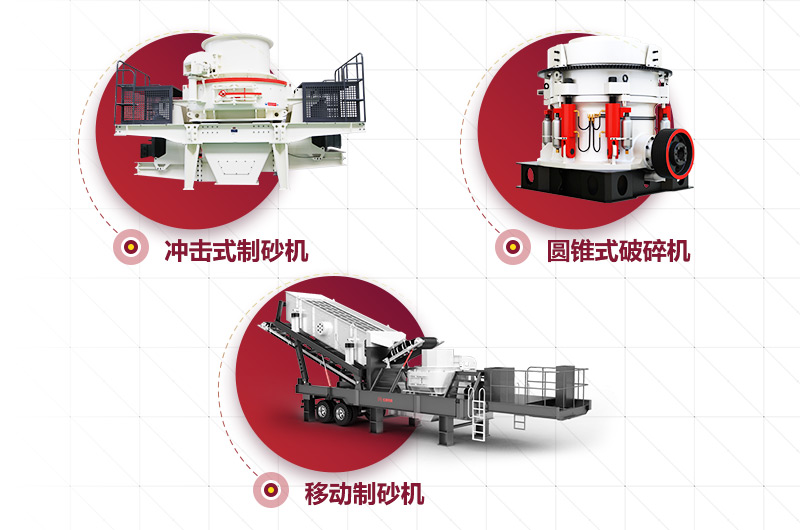 多種類型建筑用砂制砂機