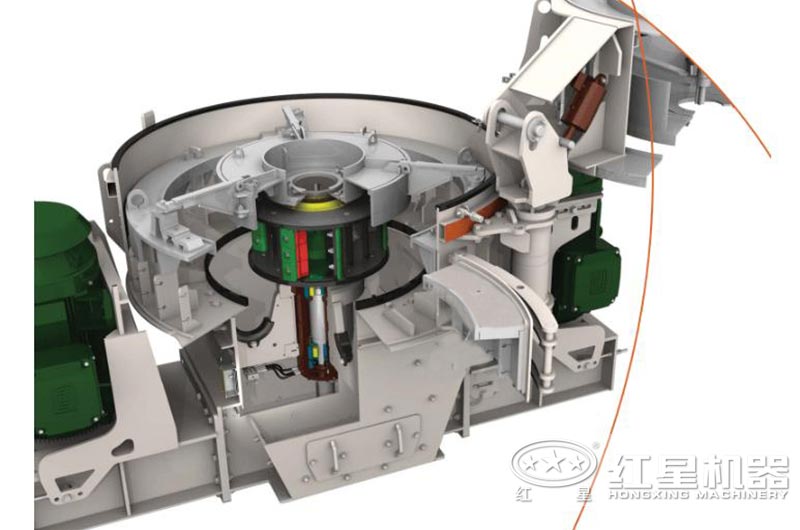 VSIA7制砂機結構內芯設計